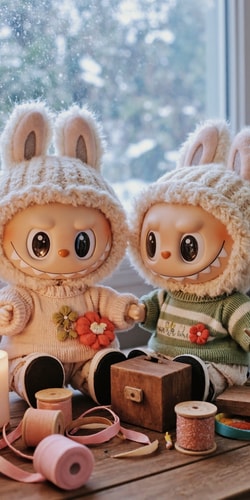 Labubu的温馨礼物制作角