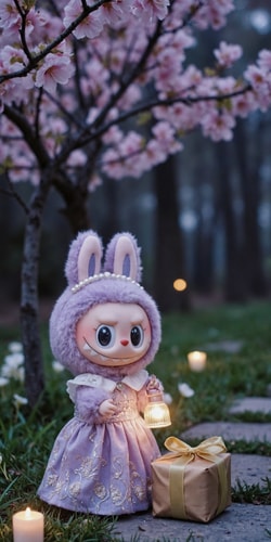 Labubu的魔法礼物花园