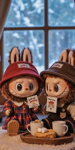 Labubu温馨二重奏