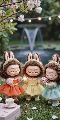 Labubu节日花园派对