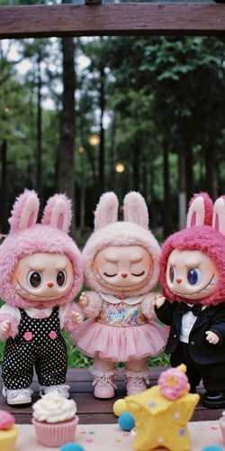 Labubu节日聚会