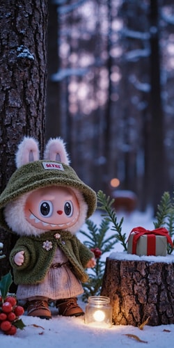 Labubu Forest Gift Hideaway