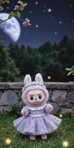 Labubu月光花园奇想