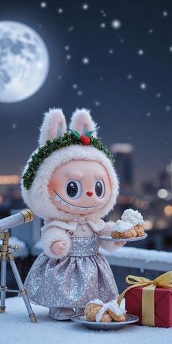 Labubu Sleigh Ride Surprise