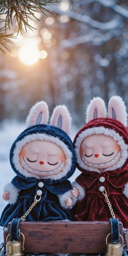 Labubu Sleigh Whimsy