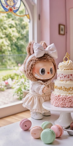 Labubu独自甜蜜逃亡