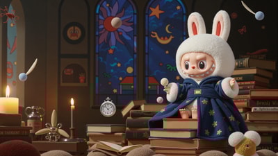 Labubu魔法梦境图书馆