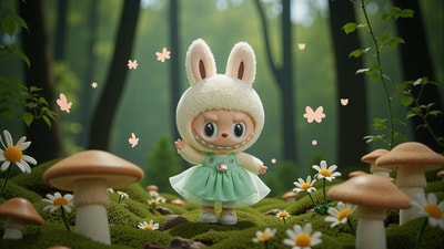Labubu-Whimsical-Dream-Grove,Labubu-Laptop-Wallpaper.png